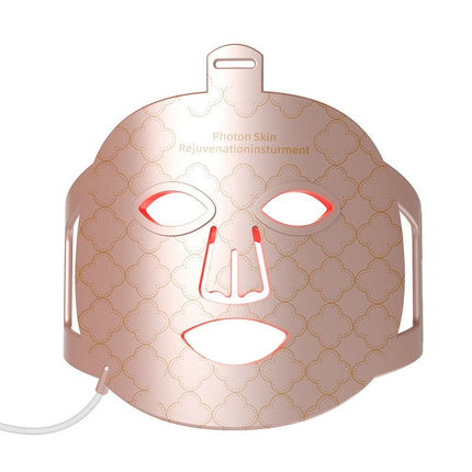 Wireless LED Face Relaxation Mask with 8 Color Modes – Rechargeable Skin Care Support Tool