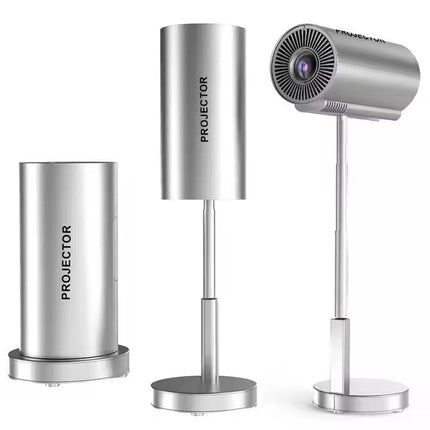 Smart Cordless Projector 1080P 4K Ready with Android 11 WiFi and Telescopic Lift Stand