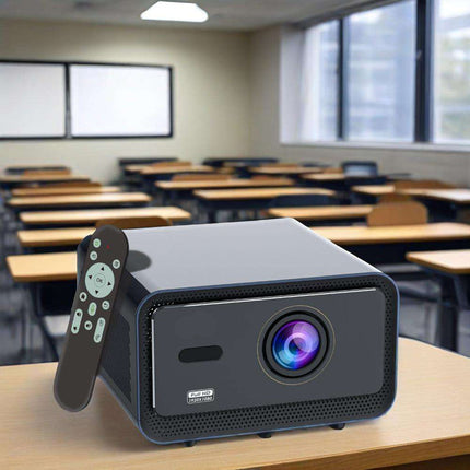 Compact Smart Projector 1080p Full HD 1000 Lumens 4K Playback & Wireless Mirroring