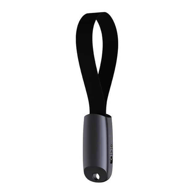 Compact Keychain Audio Recorder Portable USB Rechargeable High-Quality WAV Recording Device