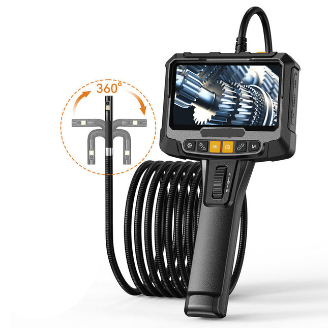 Wireless Inspection Camera 1080p with 5” IPS Screen, Waterproof Probe & Flexible Cable