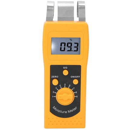 Handheld Fabric Moisture Analyzer with Digital LCD Screen