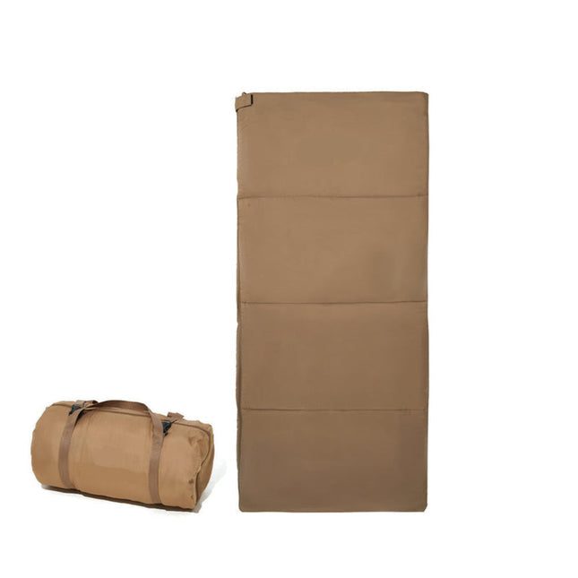 Cold-Weather Envelope Sleeping Bag with Washed Cotton Liner – 190 × 180 cm