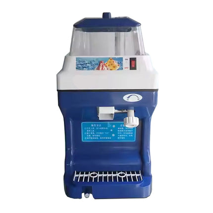 Commercial Electric Ice Shaver 300W High-Speed Ice Crusher | Intelligent Automatic Shaved Ice Maker | 200kg/h Output