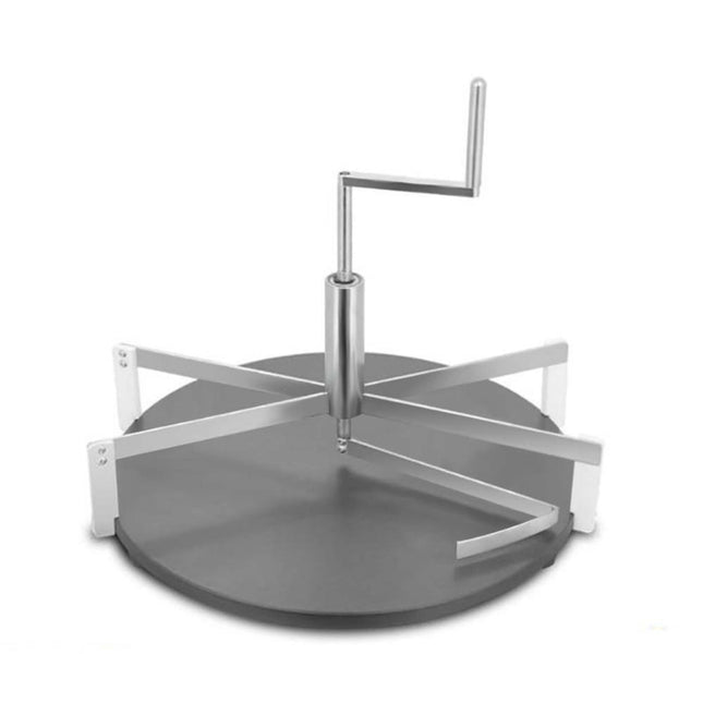 Stainless Steel Crepe & Pancake Batter Dispenser – Rotary Spreader Tool for Even, Mess-Free Cooking