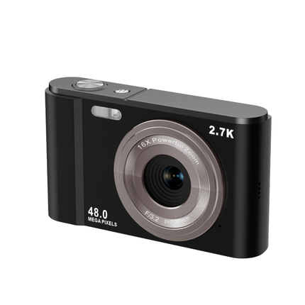 Ultra-Compact Digital Camera with 2.7K Recording & 48MP Image Output