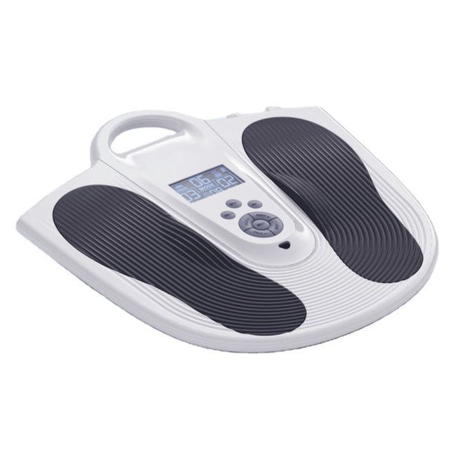 Rechargeable Electric Foot Massager with Pulse Relaxation, Heat Moxibustion & Remote Control