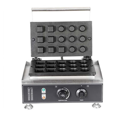 Commercial Electric Tart Shell Forming Machine 304 Stainless Steel Push Button 42x28mm Die