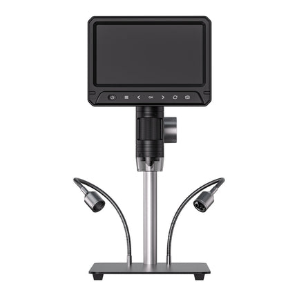 7-Inch Screen USB Digital Microscope 12MP 50X–1200X Magnifier with LED Illumination & Wireless Shutter