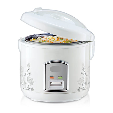 5L Electric Rice Cooker 1000W with Non-Stick Inner Pot, Timer & Keep Warm Function
