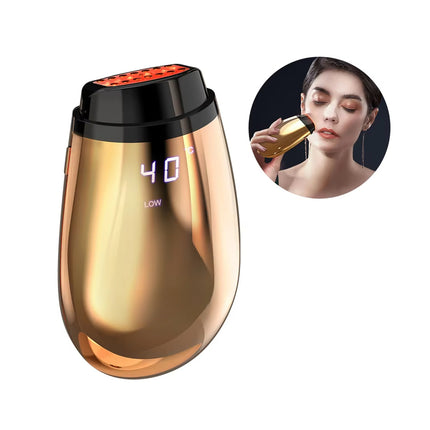 Portable RF LED Skin Rejuvenation Massager with Vibration Relaxation