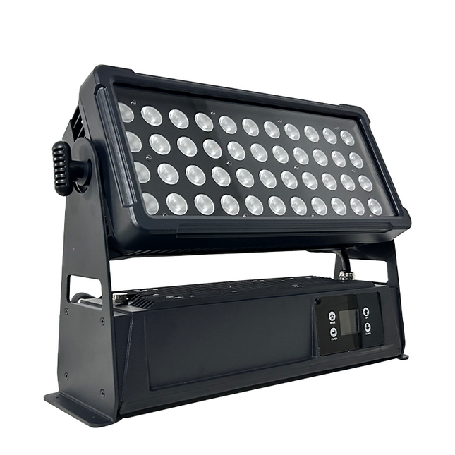 Professional 44 LED RGBW Stage Lighting Fixture with Waterproof Connectors and 0-100% Dimming