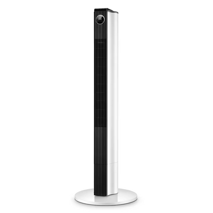 34-Inch Tower Air Cooler Fan with Remote, 60W Power & 60° Oscillation