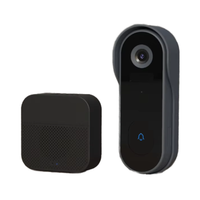 Smart Video Doorbell with HD Day & Night Vision, PIR Motion Alerts & Cloud Storage Support