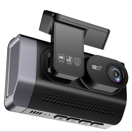 Dual Lens 4K Dash Camera with 2.5K Rear Camera, WiFi, 24 Hour Parking Monitor and G-Sensor