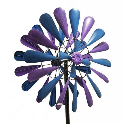 Large 3D Metal Wind Spinner for Yard Patio Outdoor Decoration