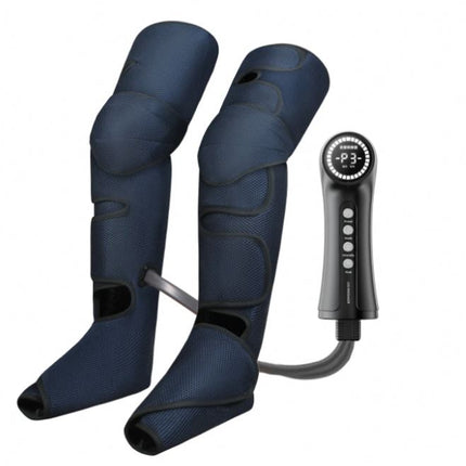 Electric Air Compression Leg and Foot Massager with Adjustable Heat and Multiple Massage Modes