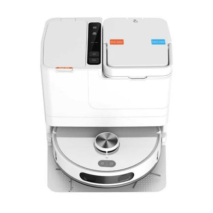Smart Robot Vacuum Cleaner with Self-Cleaning & Auto-Dry Dock – Fully Automatic Home Cleaning System