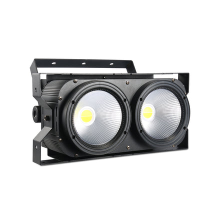 8 Channel 2x100W COB LED Stage Blinder Light White & Warm White DMX512 for Concert DJ Theatre Lighting
