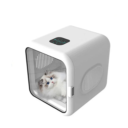 Automatic Pet Drying Cabin 62L for Cats & Small Dogs | Low-Noise Smart Dryer with Mobile App