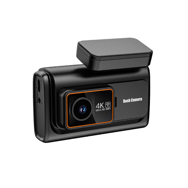 Triple Channel 4K Dash Camera with 2K Cabin & Rear Cameras, WiFi, G-Sensor and IPS Display