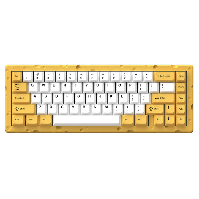 RGB Wired Mechanical Keyboard 67 Key Compact Design Aluminium Alloy Build
