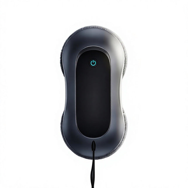 Smart Robotic Window Cleaner with Dual Water Jets, 3000Pa Suction & Remote Control
