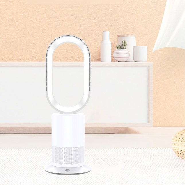 29-Inch Portable Bladeless Tower Fan with 10 Airflow Speeds, 12-Hour Timer & 80° Oscillation