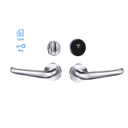 Heavy Duty Stainless Steel Door Lock Set for Hotels, 25-100mm Door Thickness