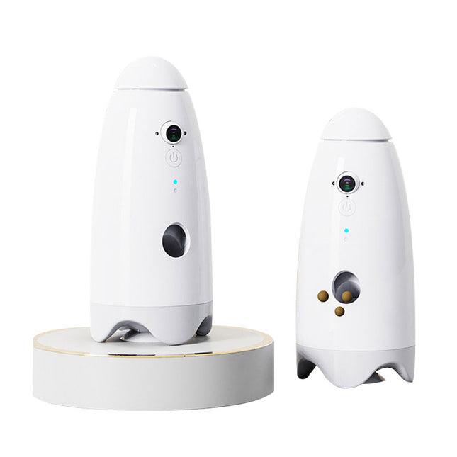 Automatic Pet Food Dispenser with HD WiFi Camera & 2-Way Audio for Cats and Dogs