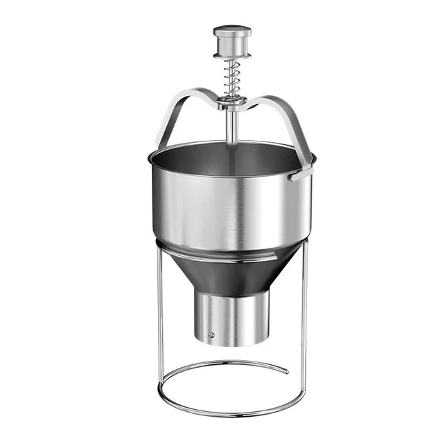 Adjustable Manual Dough & Batter Dispenser Machine – 2.4L Stainless Steel Bakery Tool
