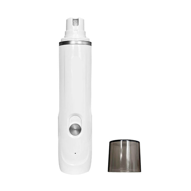 Portable USB Rechargeable Dog & Cat Nail Grinder with Quiet Motor and Adjustable Grinding Wheel