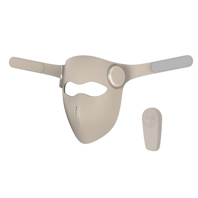 Portable LED Light Therapy Face Mask with Silicone Design and Rechargeable Battery