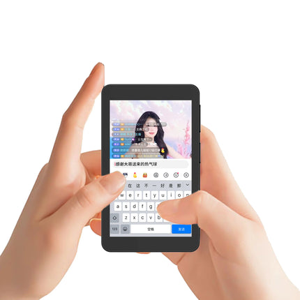 4-Inch Smartphone Selfie Preview Display for Vlogging & Live Content Creation