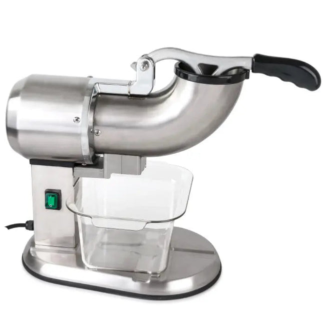 Commercial Electric Ice Shaver 300W High Speed 1500RPM Countertop Ice Crushing Machine