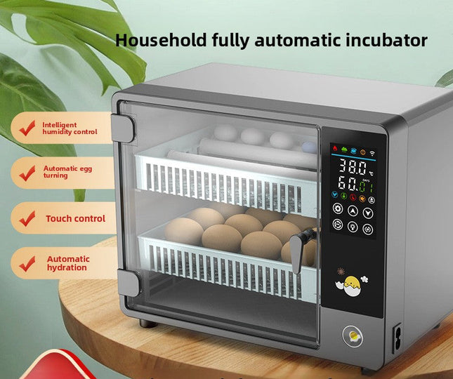 Portable Automatic Egg Incubator with Constant Temperature Control for Poultry Eggs