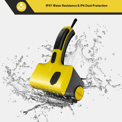 Cordless Rechargeable Electric Cleaning Brush with Interchangeable Heads