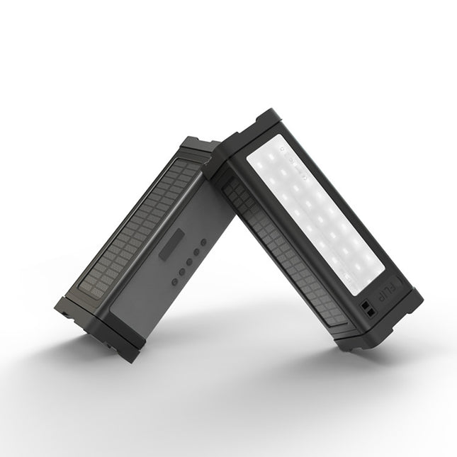Portable Solar Powered Bluetooth Speaker with 5000mAh Battery, IPX7 Waterproof & AUX Playback
