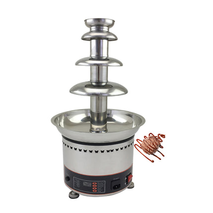 Electric Chocolate Fountain Machine with 4 Layers 300W Dessert Fountain for Entertaining