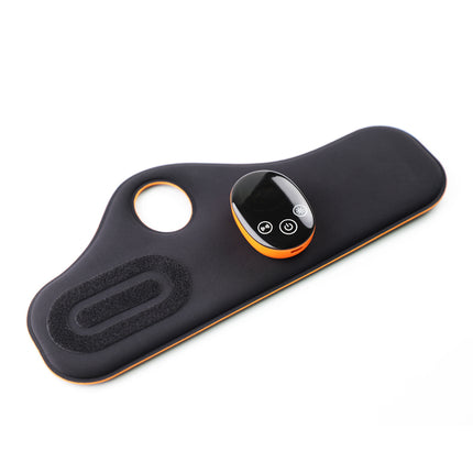 Cordless Heated Eye Massager with LED Light Therapy and 3 Vibration Modes – Black