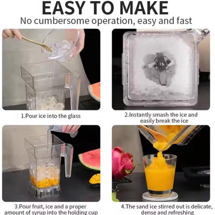 High-Power 1800W Commercial Blender with 1.5L Jug for Smoothies, Ice Crushing and Mixing