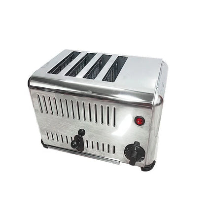 Heavy-Duty 4 Slot Electric Bread Toaster Machine for Cafés, Hotels & Catering Kitchens