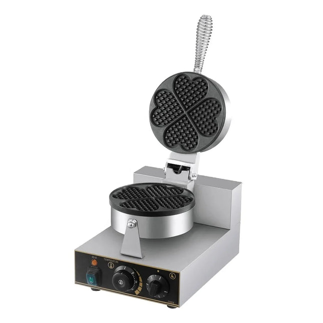Professional Electric Waffle & Dessert Maker with Non-Stick Plates and Temperature Control
