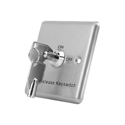 Wall Mounted Access Control Exit Release Button with Key Switch