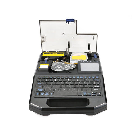 Portable Thermal Transfer Label Printer with 300 DPI Print Resolution and Multi-Material Support