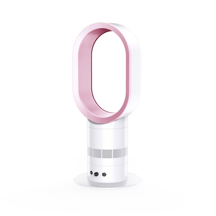 23-Inch Bladeless Tower Fan with 10 Speeds and 90-Minute Timer