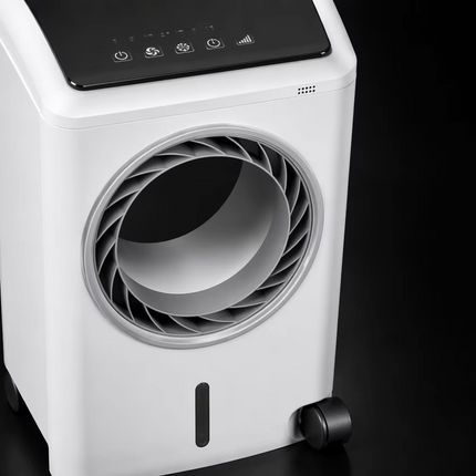 Portable 80W Air Cooler Tower Fan with 4L Water Tank, 360° Rotation & Sleep Mode