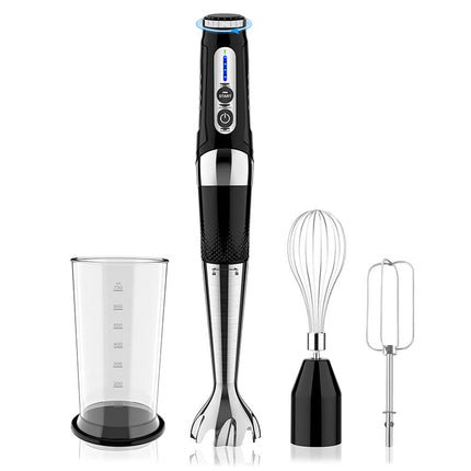 Cordless USB Rechargeable Hand Blender with 21 Speeds and Multi-Angle Head