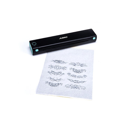 Portable 300 DPI Thermal Transfer Printer with 2000mAh Battery for A4/A5/B5 & Letter Paper