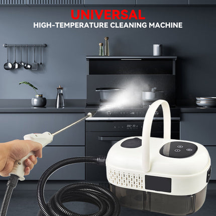 Portable 1600W Handheld Steam Cleaner with Adjustable Steam Levels White